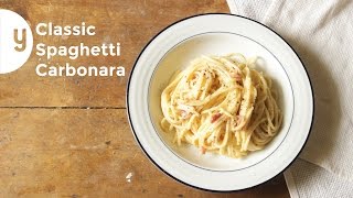 How to Make Classic Carbonara  Yummy Ph [upl. by Assiroc416]