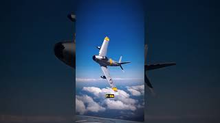 F81 Sabre Role in Korean War airforce viralvideo usaf viralreels fyp shortsfeed [upl. by Enait]