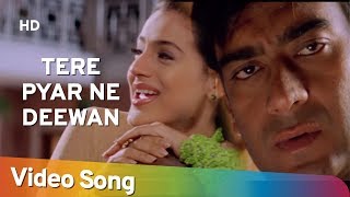 Tere Pyar Ne Deewana HD  Zameer  The Fire Within 2005  Ajay Devgn  Ameesha Patel [upl. by Ardnad]