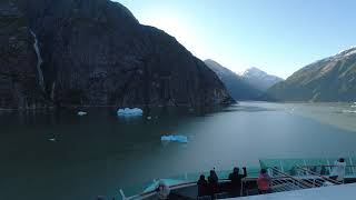 Sailing Tracy Arm Fjord Alaska  Serenade of the seas 612022 [upl. by Baalman]