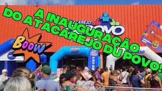 Inauguração do Atacarejo DuPovo [upl. by Yelrebmik71]