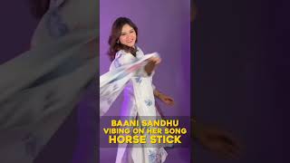 Baani sandhu on her song Horse stick [upl. by Hartmunn323]