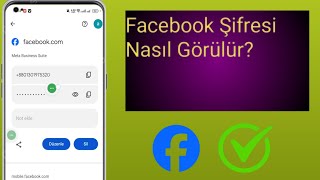 Facebook Şifresi Nasıl Görülür [upl. by Stevena]