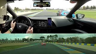 Circuit Bugatti Le Mans  Seat Leon Cupra  24112024 15h40 [upl. by Noiemad]