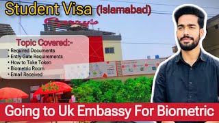 UK Student Visa Biometric Process  UK Biometric Visa System  UK biometric Islamabad [upl. by Yreved]