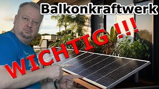 Balkonkraftwerk jetzt kaufen oder auf Solarpaket warten Stand Privilegierung  BKW mit Photovoltaik [upl. by Nostets]