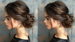 3 simple juda Hairstyles For Everyday For short hair quick and easy hairstyleshairstyleparty hair [upl. by Athelstan]