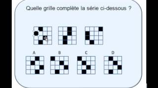 test psychotechnique grille corrigé 1 [upl. by Ataynek755]