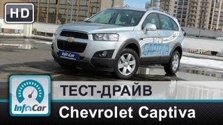 Chevrolet Captiva 22 Diesel 2013  тестдрайв от InfoCarua [upl. by Hamehseer]