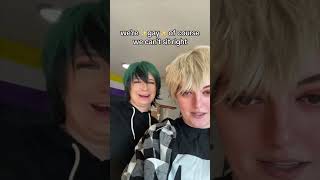 Too Gy to Sit  BNHA Skit  BakuDeku Cosplay [upl. by Eelam]