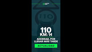 ⭕ Nuevo LÍMITE DE VELOCIDAD 👉 ¡110 kmh [upl. by Hadeis]