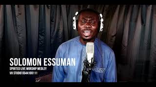 Solomon Essuman  Spirited live worship medley I [upl. by Atiuqat]