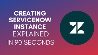 How To Create ServiceNow Instance 2024 [upl. by Eetnom]