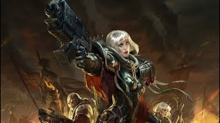 Warpforge 40k Ranked match Abaddon vs Adepta Sororitas [upl. by Gal591]