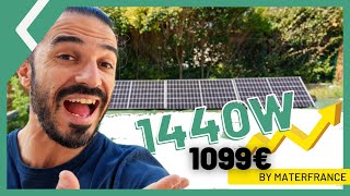 Jai testé les kits autoconsommation solaire de MaterFrance incroyable [upl. by Enirehtakyram530]