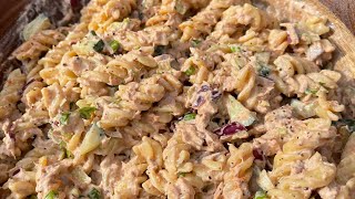 Tuna Pasta Salad  Perfect for work [upl. by Ramses138]