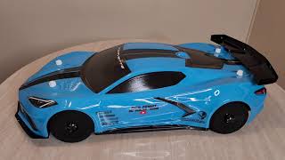 Arrma Infraction v2 C8 Corvette Body And Build [upl. by Howenstein]