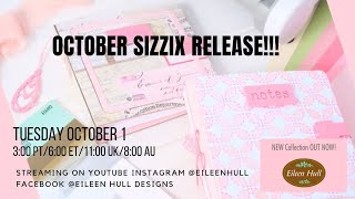 October Sizzix Release [upl. by Hayton]