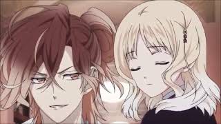 Diabolik Lovers MB Yuma bites Yui in front of Shu English Dub [upl. by Fadas]