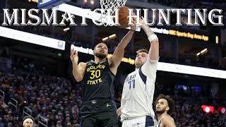 Why Steph Curry Spammed Pick amp Roll On Luka Dončić amp Dallas Big Men In The Clutch [upl. by Efrem]