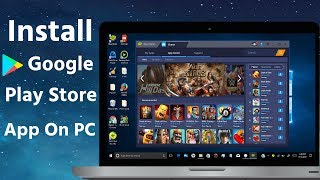 How To Install Google Play Store App on PC  Laptop [upl. by Cartwright]