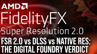 AMD FidelityFX Super Resolution 20  FSR 20 vs Native vs DLSS  The DF Tech Review [upl. by Phillipe379]