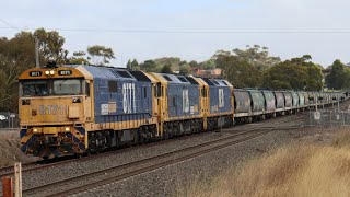 7734V 8171 BL26 BL30 passing anakie rd bell post hill [upl. by Urias239]