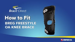 Embrace Freedom amp Support Freestyle OA Knee Brace Fitting [upl. by Teeter133]