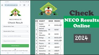 How To Check NECO RESULT Online Using Phone  NECO 2024 [upl. by Therron]