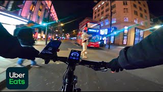 I Almost CRASHED Delivering Fast Food In Central London  Delivery POV EBike [upl. by Teryn]