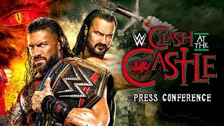 WWE Clash at the Castle 2022 Press Conference [upl. by Lledal]