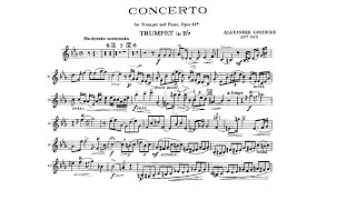 A F Goedicke Trumpet Concerto Timofei Dokshizer trumpet [upl. by Johnathan217]