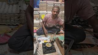 Jharkhandi Bhaiya जी Ka Desi Egg Pouch  पूरा झारखण्ड Fan है  indian street food  jharkhand [upl. by Rma]