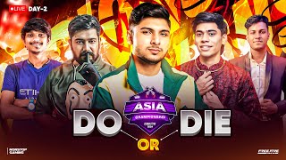 ASIA CHAMPIONSHIP 🔥🚀 DO or DIE Day 2 💀 FT NG GWK UG RNX ZARA nonstopgaming  free fire live [upl. by Anida604]