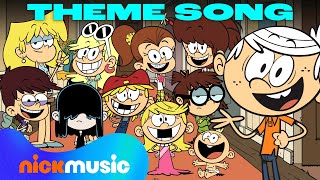 The Loud House Extended Theme Song 🎸  Nick Music [upl. by Wenda477]