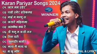 Karan Pariyar  Hit Nepali Song Jukebox  Nepal idol Season 5 Winner  New Nepali Songs 2081 [upl. by Anwahsak782]