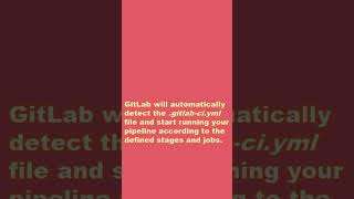 Pipeline in Gitlab CICD [upl. by Nylaj493]