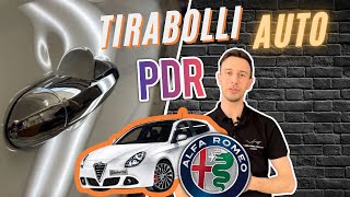 TIRABOLLI AUTO  Riparazione soddisfacente di carrozzeria senza verniciatura  tecnica Pdr [upl. by Ical]