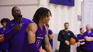 Kansas State Mens Basketball  Dodge City Open Practice [upl. by Enitsirt]