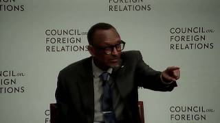 Clip Rwandan President Kagame on Accusations of Human Rights Violations [upl. by Gereron177]