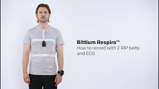 How to Record with 2 RIP Belts and ECG  Bittium Respiro™ Sleep Apnea Screening Device amp Analysis [upl. by Lavotsirc984]