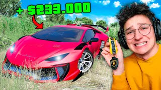 RUBO le SUPERCAR ABBANDONATE su GTA 5 da 1 a 1000000 [upl. by Ardnuahs]