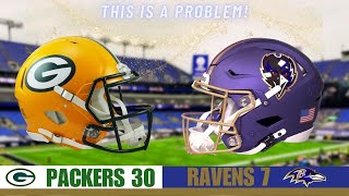 Ravens DESTROYED By Packers In 307 Defeat [upl. by Nnyleve468]