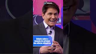 Debate sobre a taxação de prêmios dos atletas olímpicos [upl. by Irrabaj]