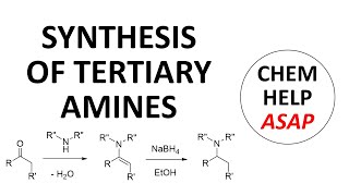 tertiary amine synthesis amp reductive amination [upl. by Ddat514]