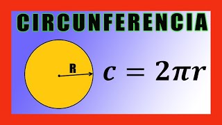 ✅👉 Como calcular la circunferencia de un circulo ✅ Circunferencia de un circulo [upl. by Cadel637]