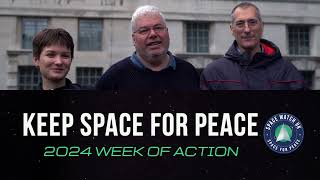 UK Activists Rally Against the Militarisation of Space – Keep Space for Peace Week 2024 [upl. by Hungarian]