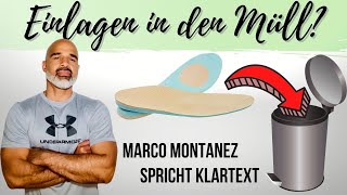 Orthopädische Einlagen  Sinn oder Unsinn Marco Montanez spricht Klartext [upl. by Nochur]