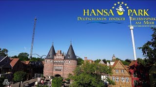 Hansa Park  Deutschlands einziger Erlebnispark am Meer  Ride Review [upl. by Adlen]