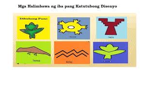 ARTS 4 Q1 W4 Mga Katutubong Disenyo [upl. by Yajet]